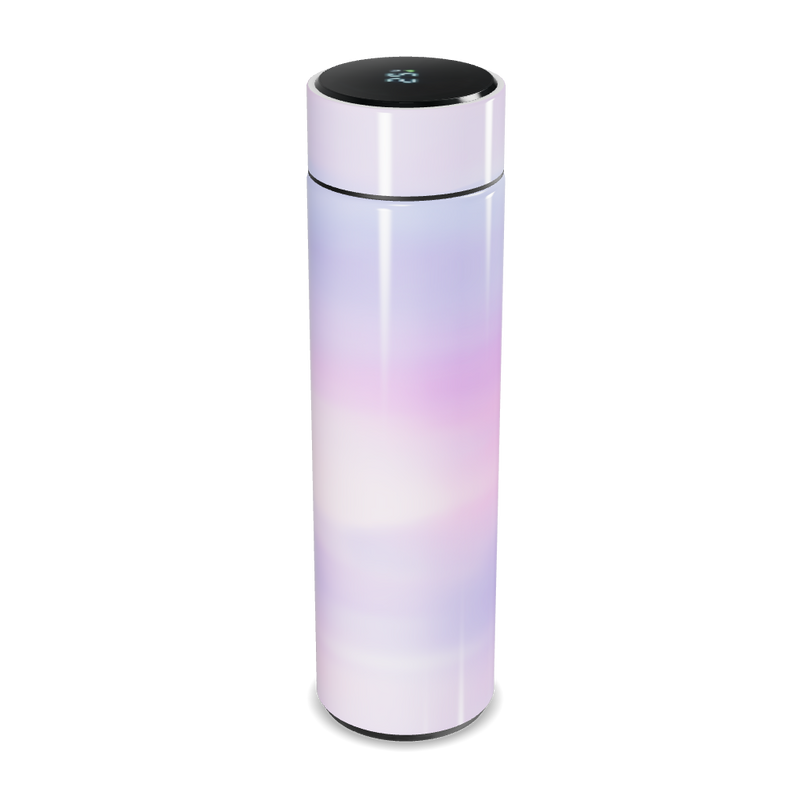 Garrafa Térmica Touch - Degradê Rosa e Lilás