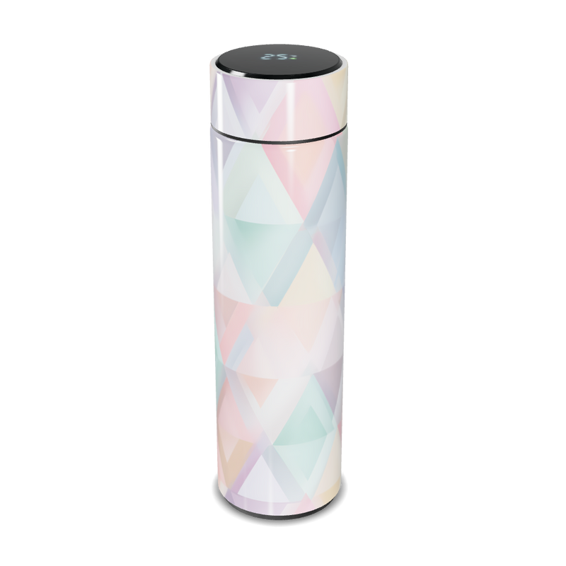 Garrafa Térmica Touch - Geométrica Multicolorida