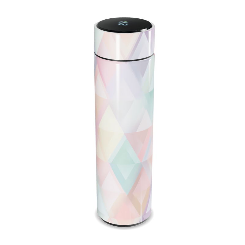 Garrafa Térmica Touch - Geométrica Multicolorida