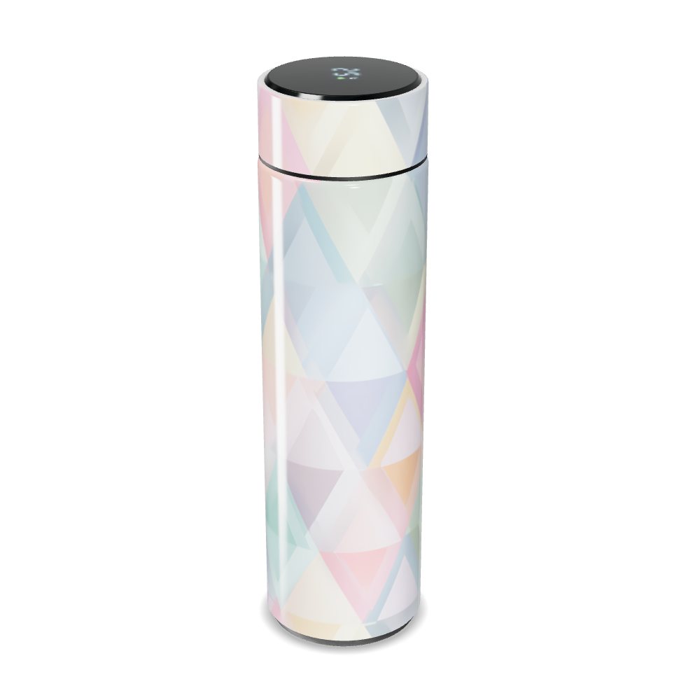 Garrafa Térmica Touch - Geométrica Multicolorida