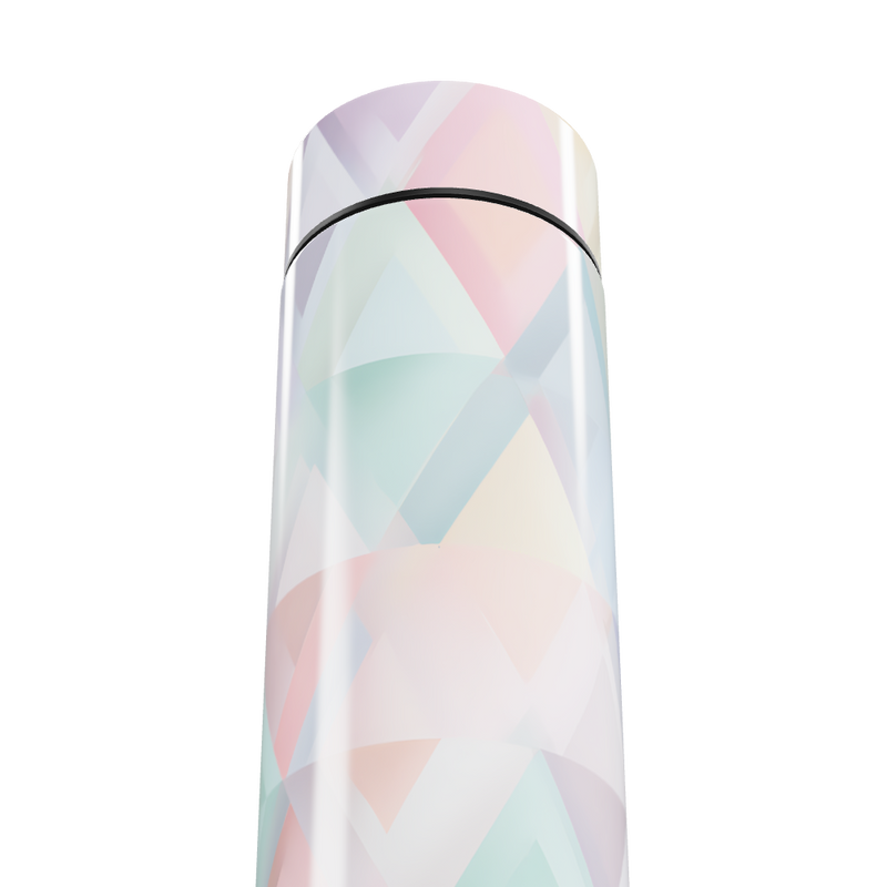 Garrafa Térmica Touch - Geométrica Multicolorida