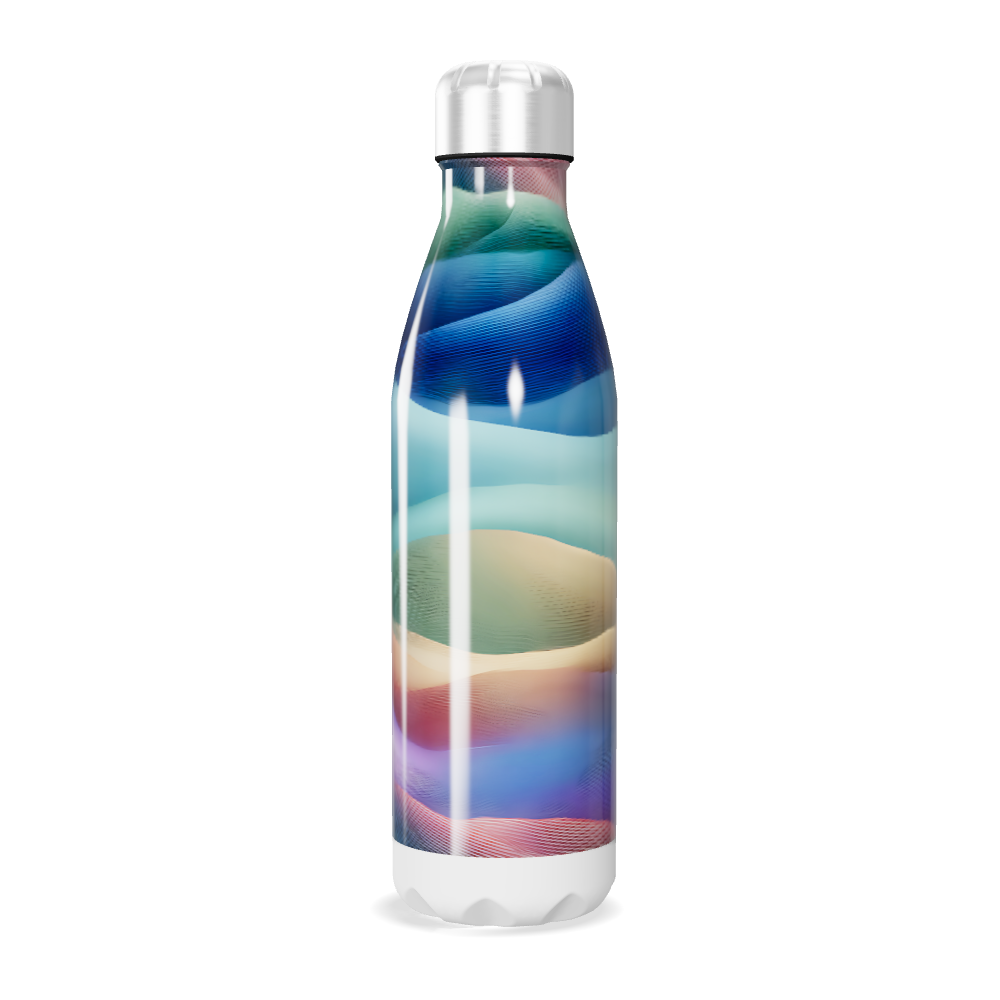 Garrafa Inox Estampada Multicolorida