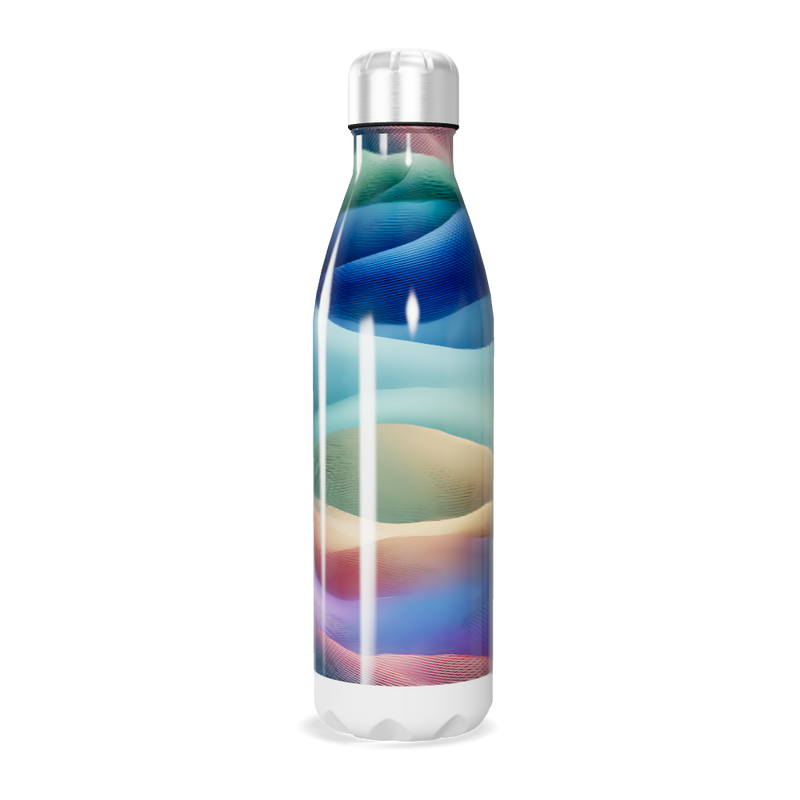 Garrafa Inox Estampada Multicolorida