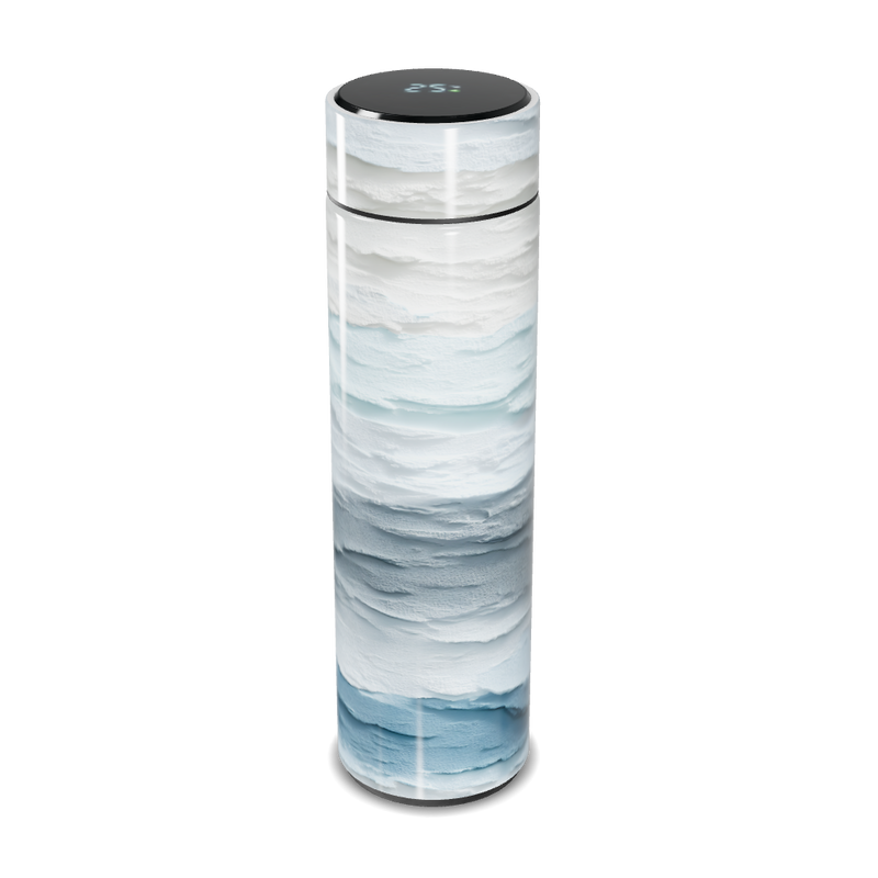 Garrafa Térmica Touch - Azul Gradiente Digital