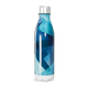 Garrafa Inox - Azul com Estampa Geométrica