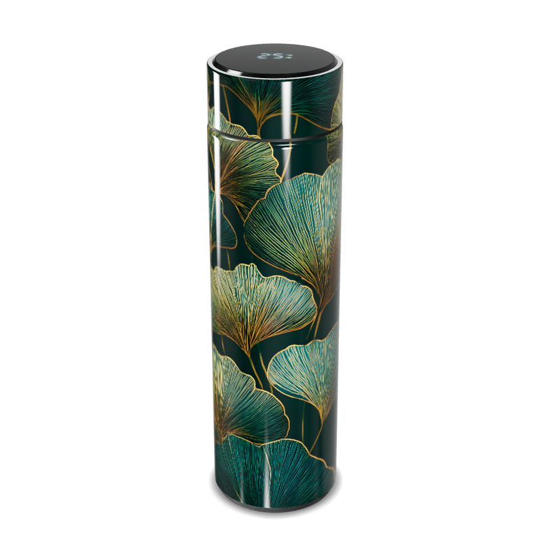 Garrafa Térmica Touch - Floral Verde