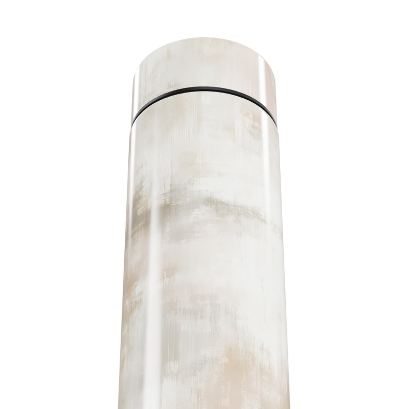 Garrafa Térmica Touch - Branca com Display LED