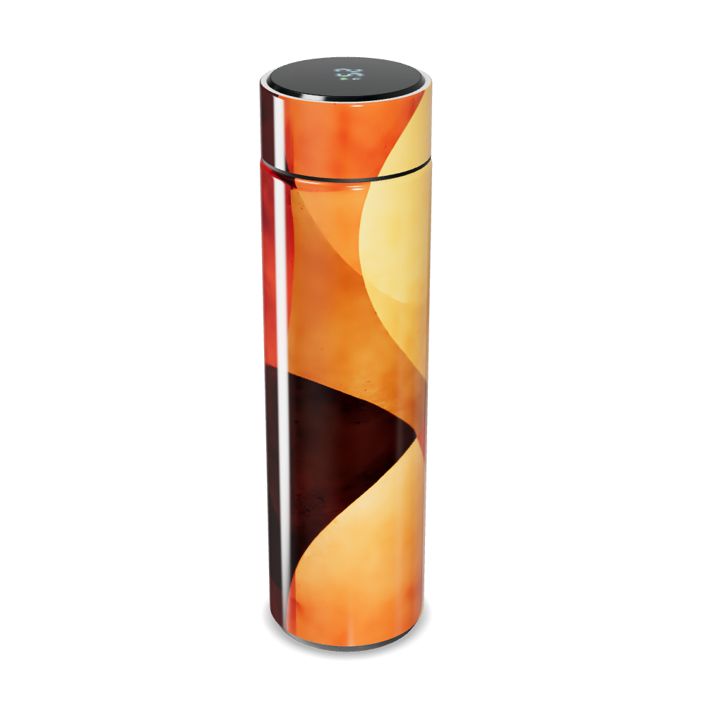 Garrafa Térmica Touch - Vermelha Estampada