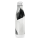 Garrafa Inox Preto e Branco Geométrica