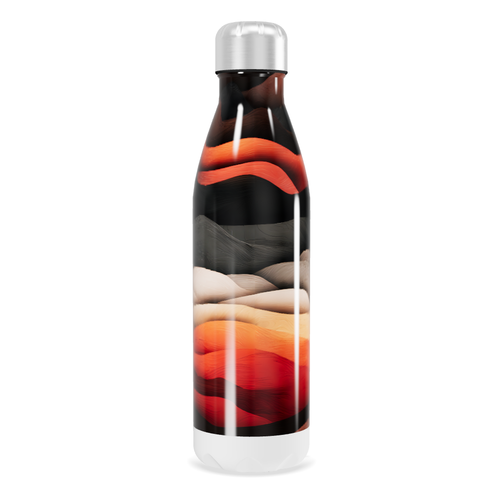 Garrafa Inox Estampada Colorida 500ml