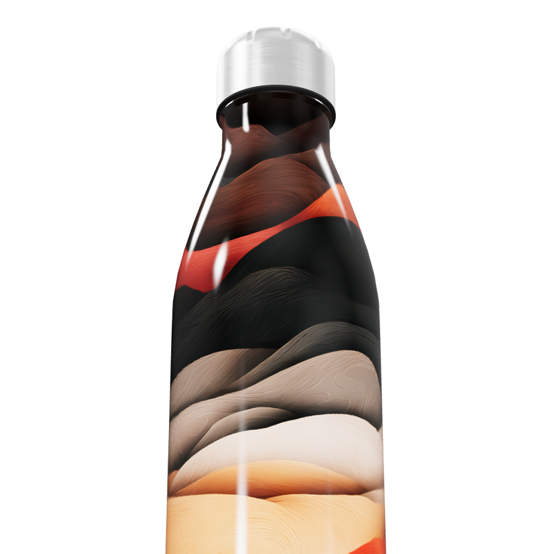 Garrafa Inox Estampada Colorida 750ml