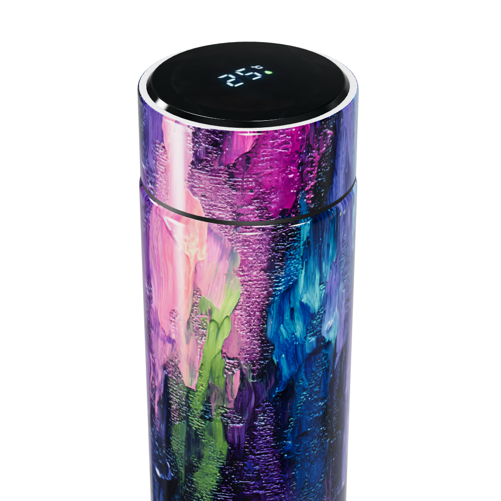 Garrafa Térmica Touch - Estampa Colorida