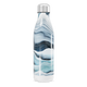 Garrafa Inox - Estampa Ondas Azul