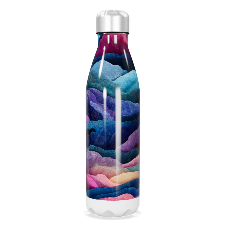 Garrafa Inox Estampada Multicolorida