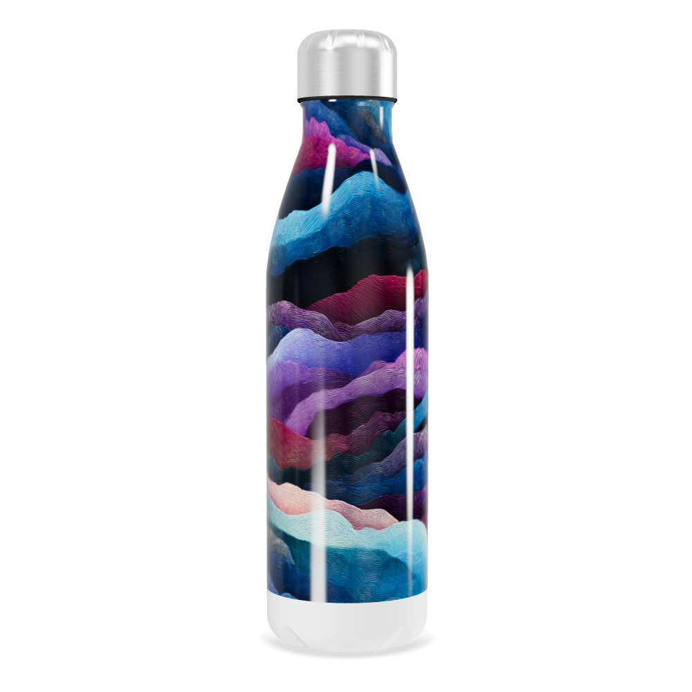 Garrafa Inox Estampada Multicolorida