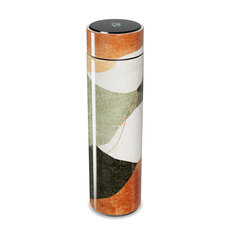 Garrafa Térmica Touch - Estampa Abstrata Colorida