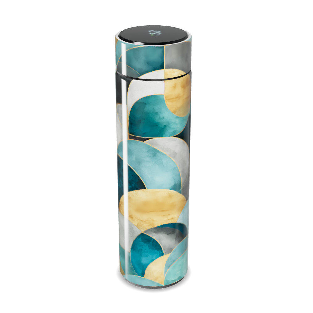 Garrafa Térmica Touch - Abstrata Multicolorida