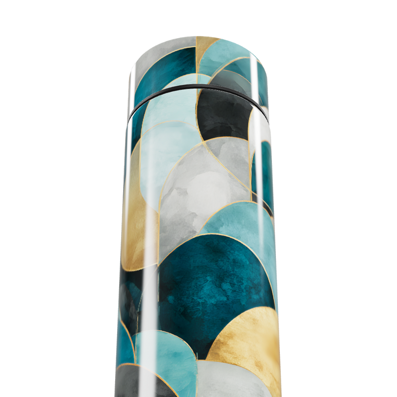 Garrafa Térmica Touch - Abstrata Multicolorida