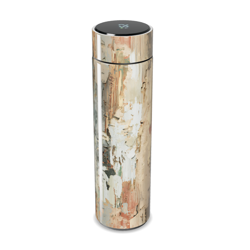 Garrafa Térmica Touch - Estampa Abstrata Multicolorida