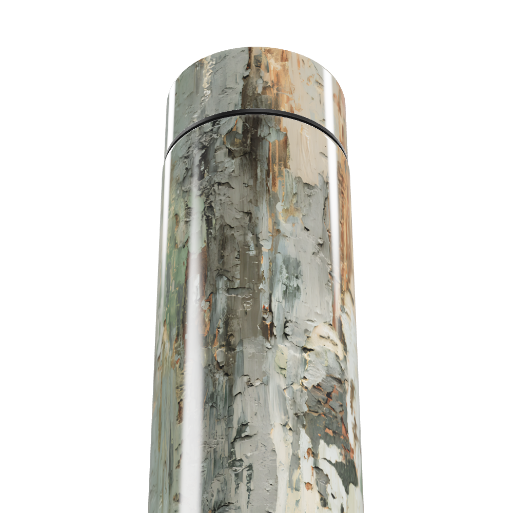 Garrafa Térmica Touch - Estampa Abstrata Multicolorida