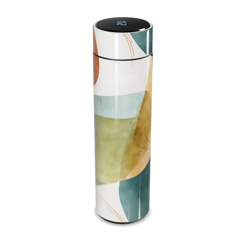 Garrafa Térmica Touch - Estampa Abstrata