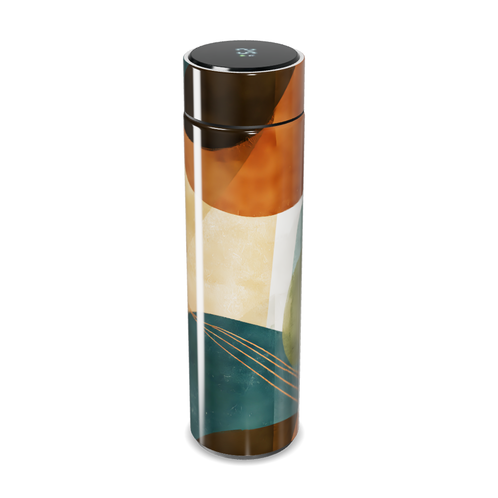 Garrafa Térmica Touch - Estampa Abstrata