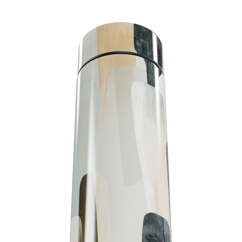 Garrafa Térmica Touch - Estampa Abstrata Colorida