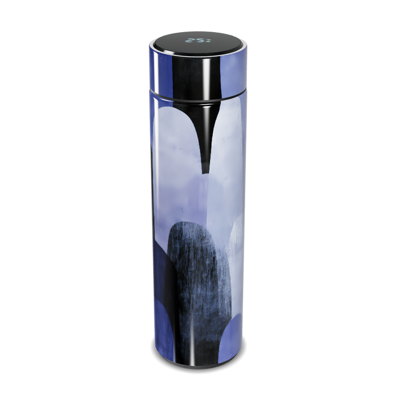 Garrafa Térmica Touch - Azul Estampada Digital