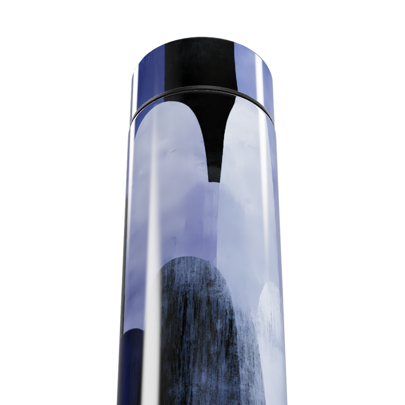 Garrafa Térmica Touch - Azul Estampada Digital