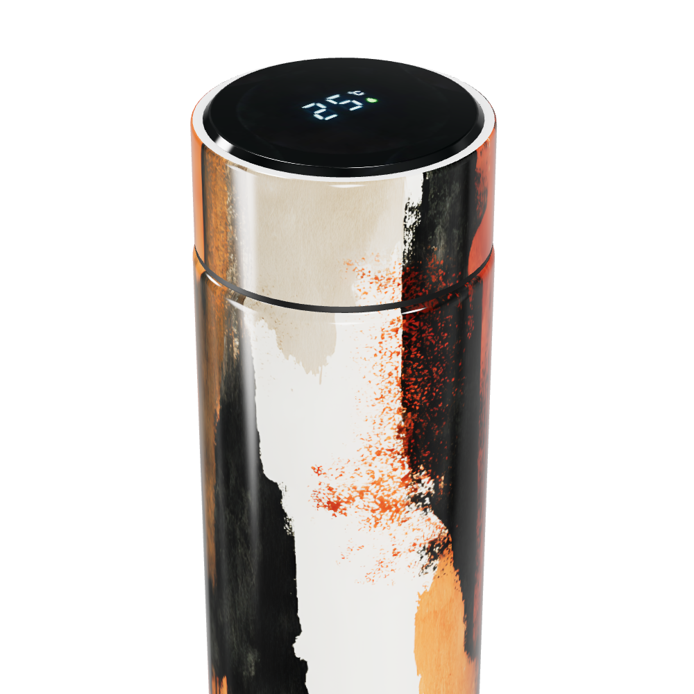 Garrafa Térmica Touch - Estampa Abstrata