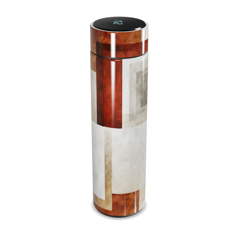 Garrafa Térmica Touch - Estampa Geométrica