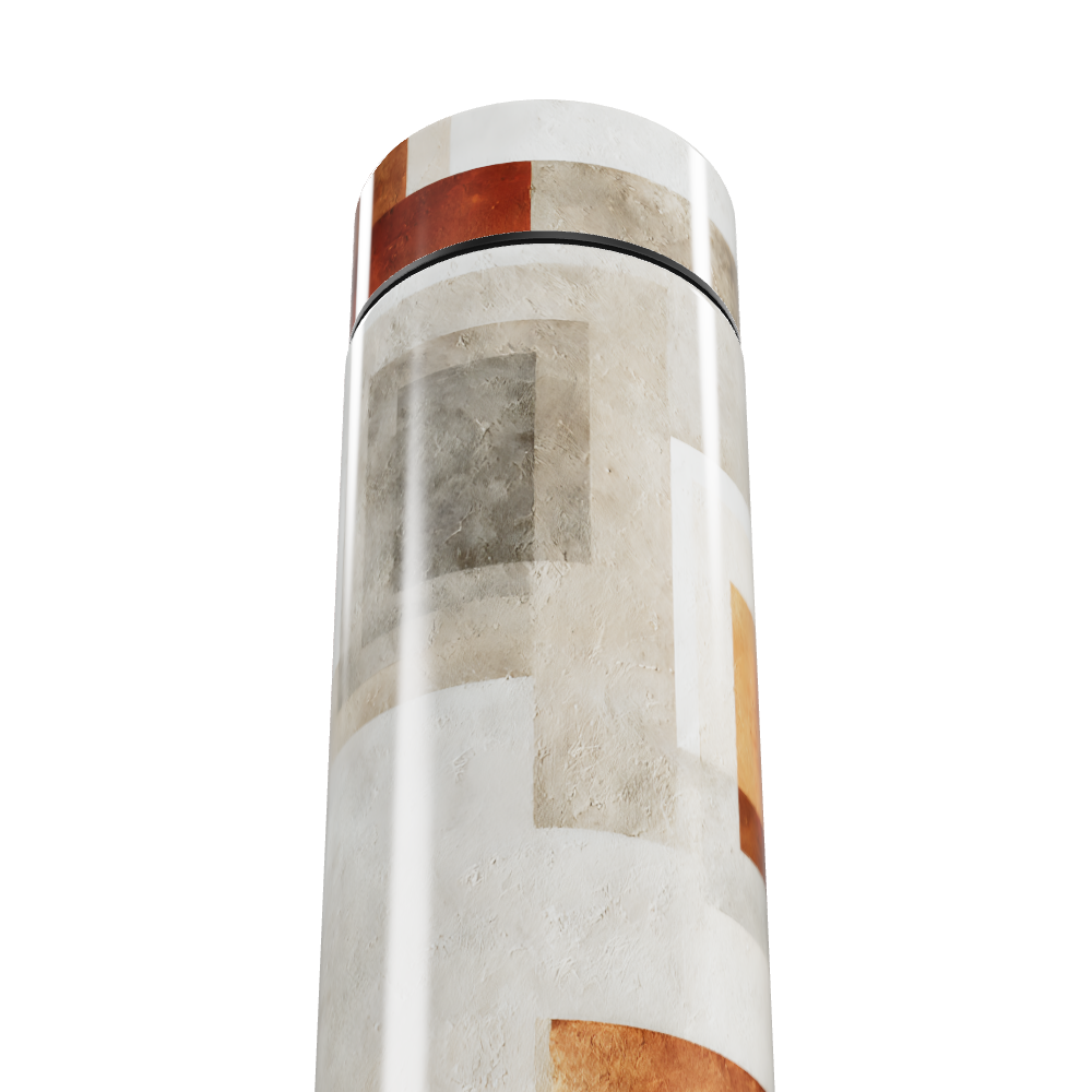 Garrafa Térmica Touch - Estampa Geométrica