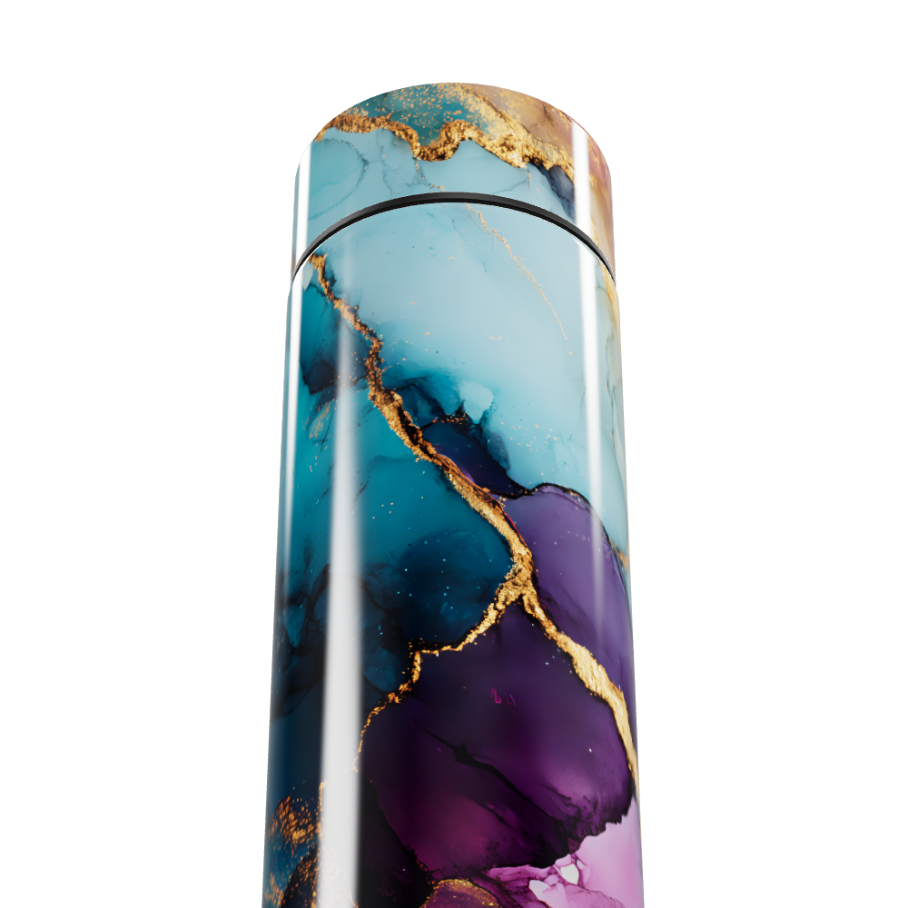 Garrafa Térmica Touch - Mármore Colorido