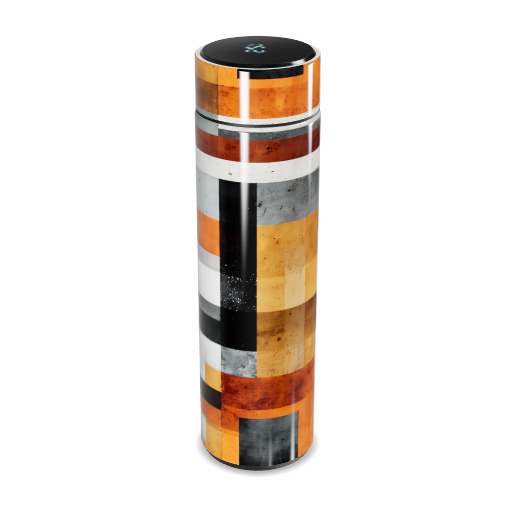 Garrafa Térmica Touch - Estampa Colorida Aço