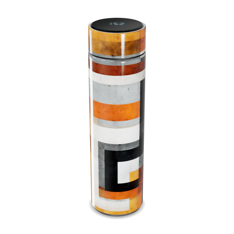 Garrafa Térmica Touch - Estampa Colorida Aço