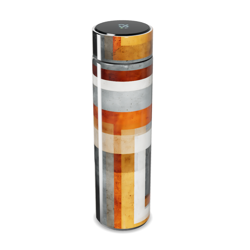 Garrafa Térmica Touch - Estampa Colorida Aço