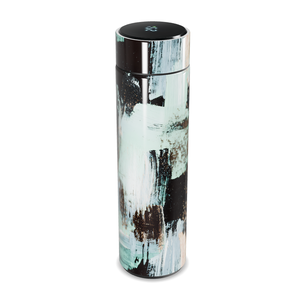 Garrafa Térmica Touch Pintura Abstrata