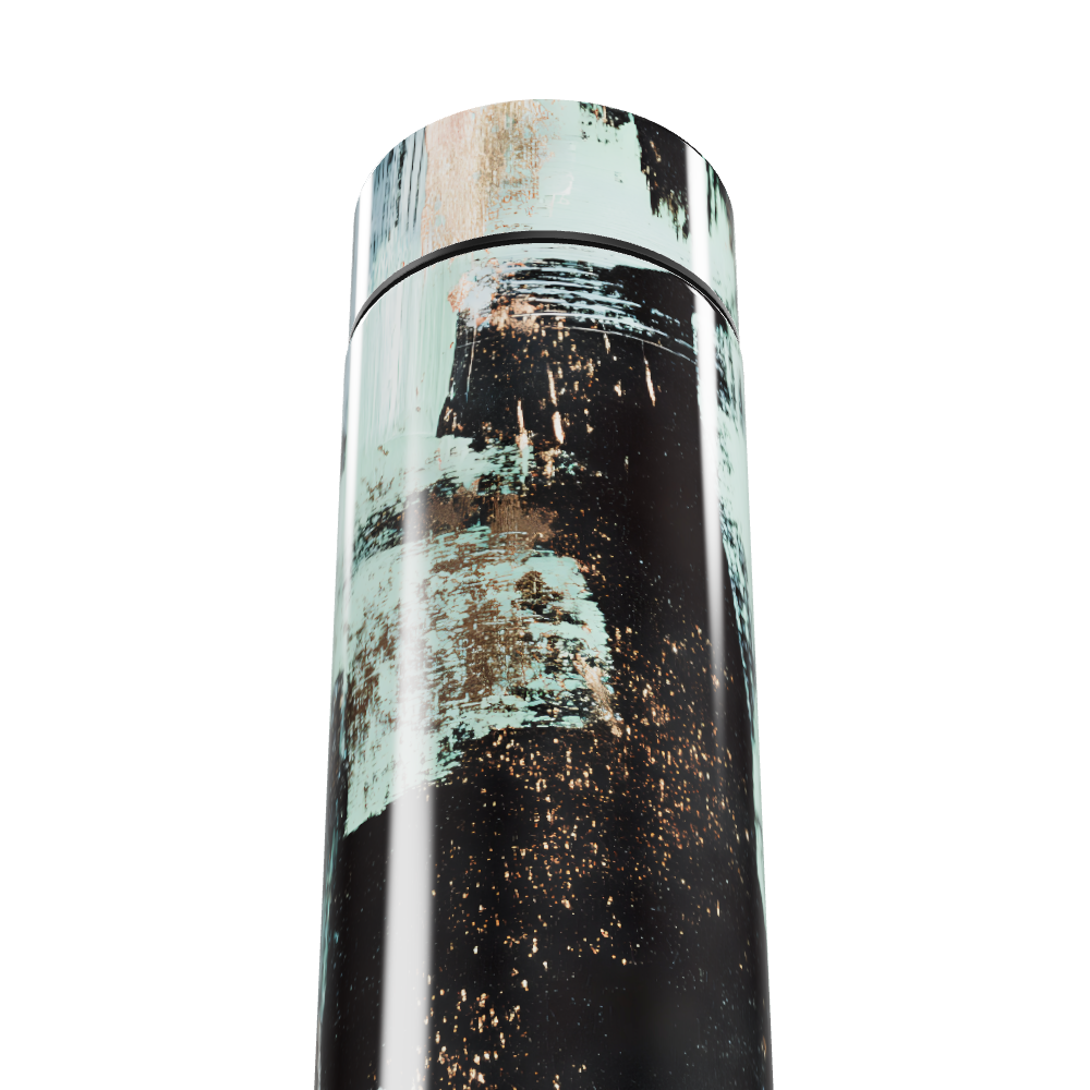 Garrafa Térmica Touch Pintura Abstrata