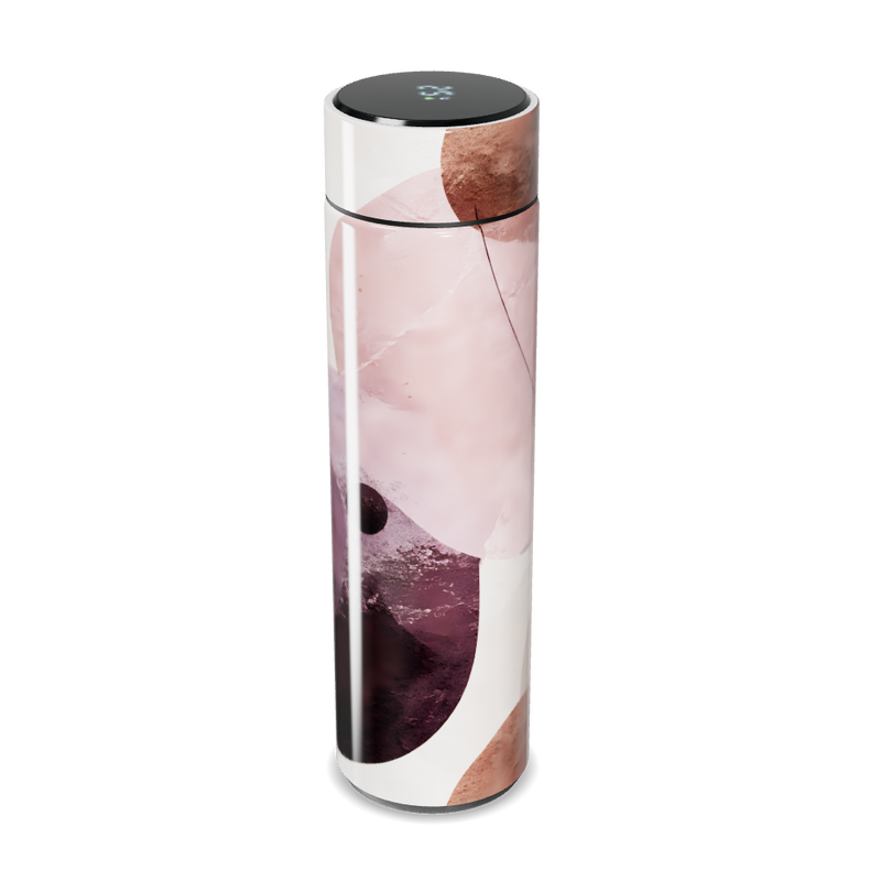 Garrafa Térmica Touch - Floral Digital Display