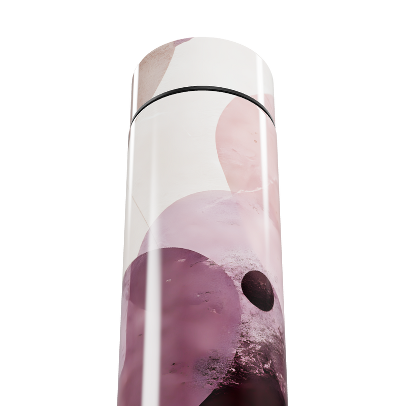 Garrafa Térmica Touch - Floral Digital Display