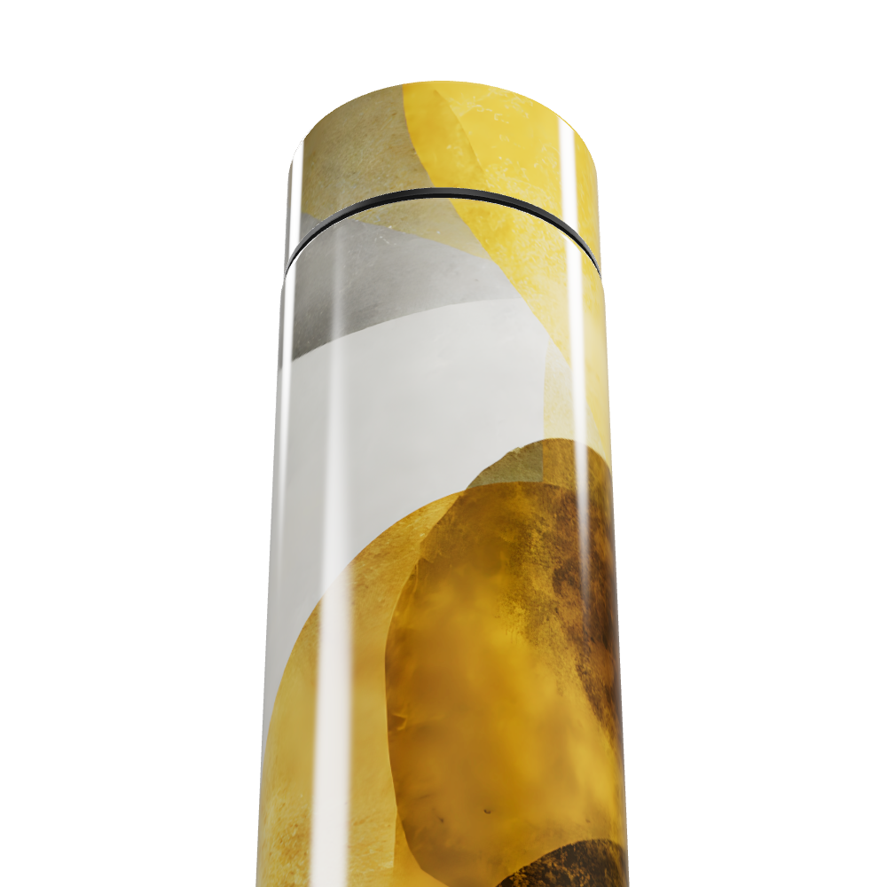 Garrafa Térmica Touch - Dourada com Display Digital