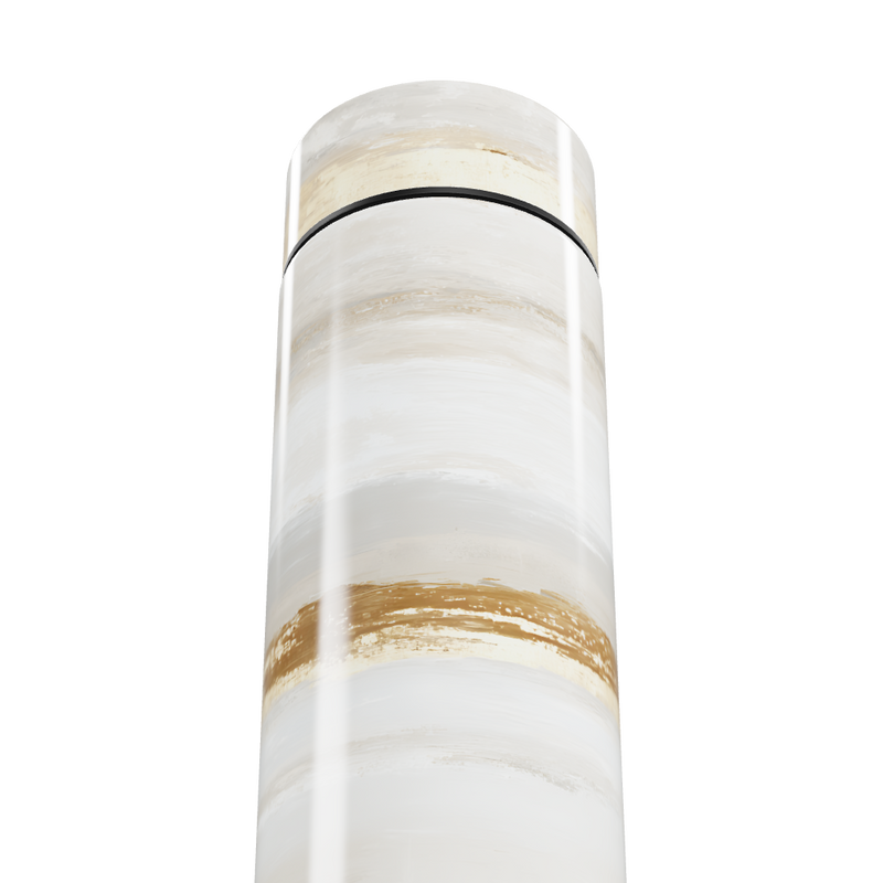 Garrafa Térmica Touch - Mármore Branco Digital