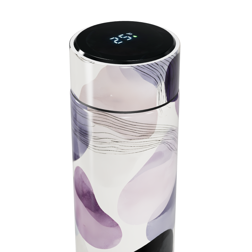 Garrafa Térmica Touch - Estampa Abstrata