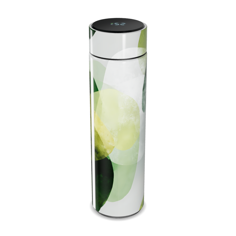 Garrafa Térmica Touch - Verde Abstrato