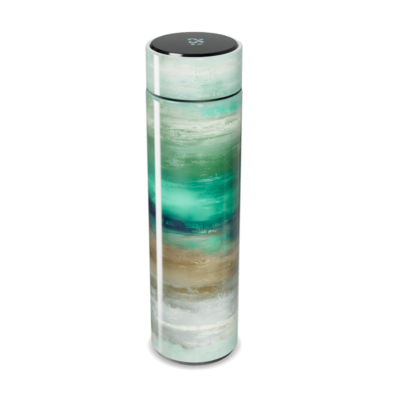 Garrafa Térmica Touch - Estampa Aqua Vidro