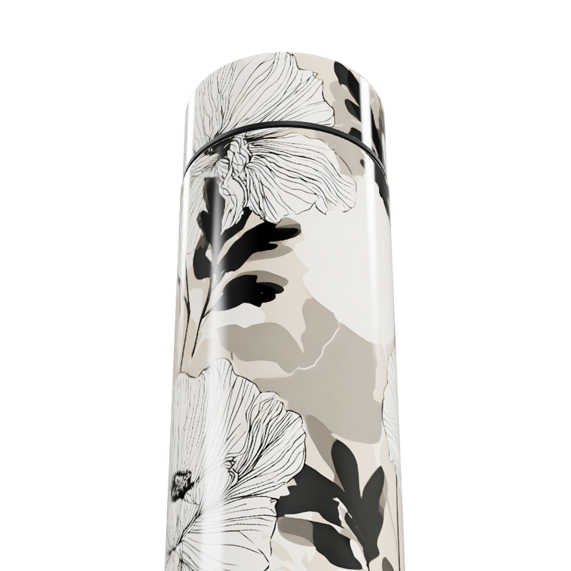 Garrafa Térmica Touch - Floral Bege