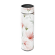Garrafa Térmica Touch - Floral Branca Digital