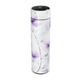 Garrafa Térmica Touch - Floral Branco Roxo