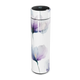 Garrafa Térmica Touch - Floral Branca Digital