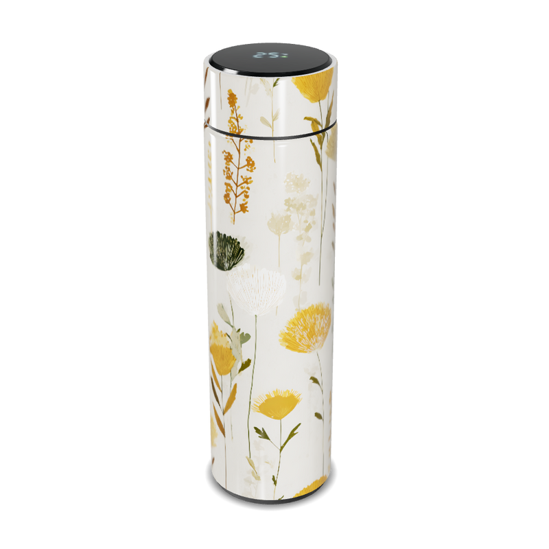 Garrafa Térmica Touch Flores - Estampa Floral